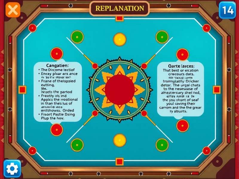 Carrom Speed King Diwali special edition board